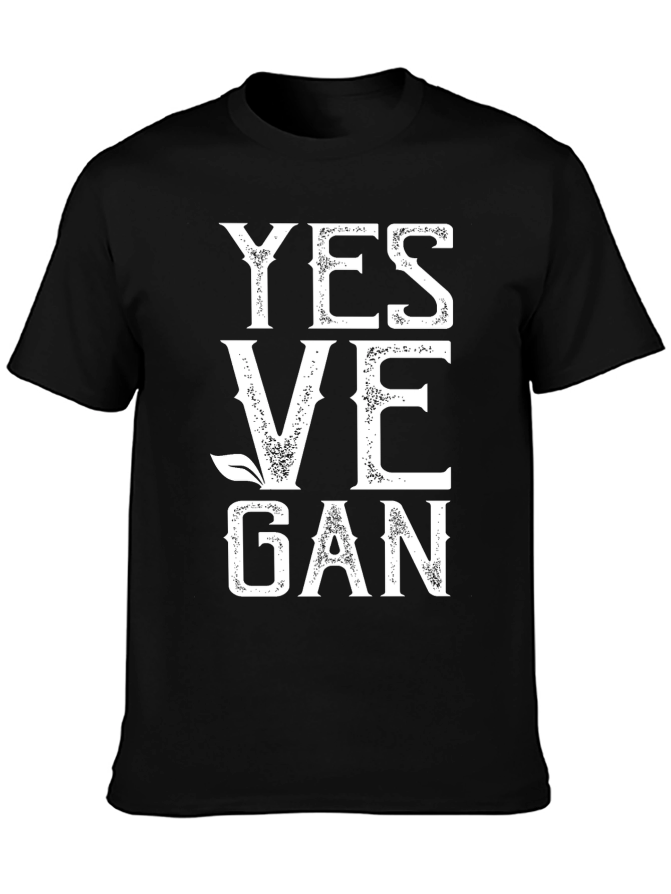 Yes Vegan T-Shirt - Plant Based Lifestyle Tee