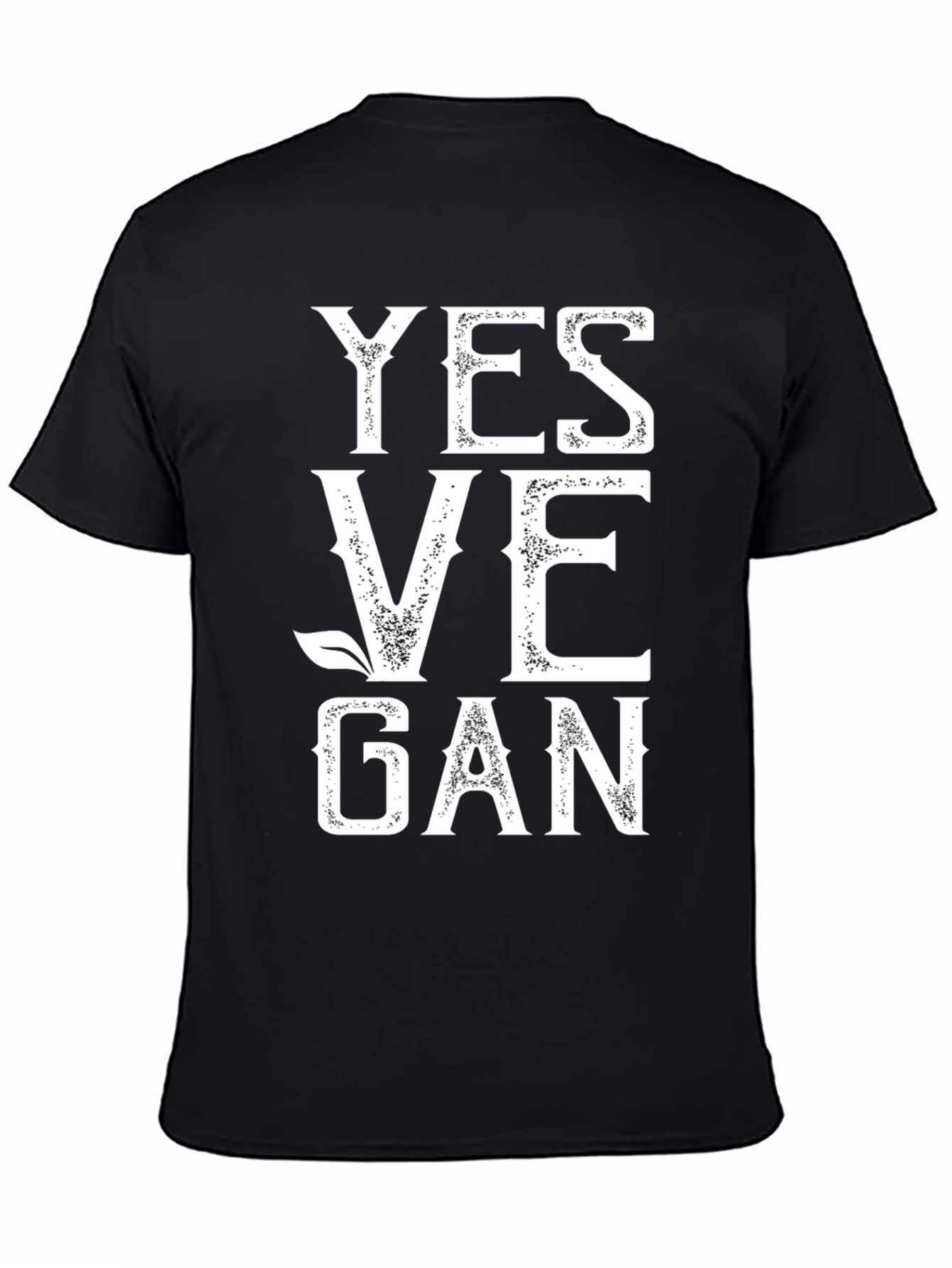 Yes Vegan T-Shirt - Plant Based Lifestyle Tee