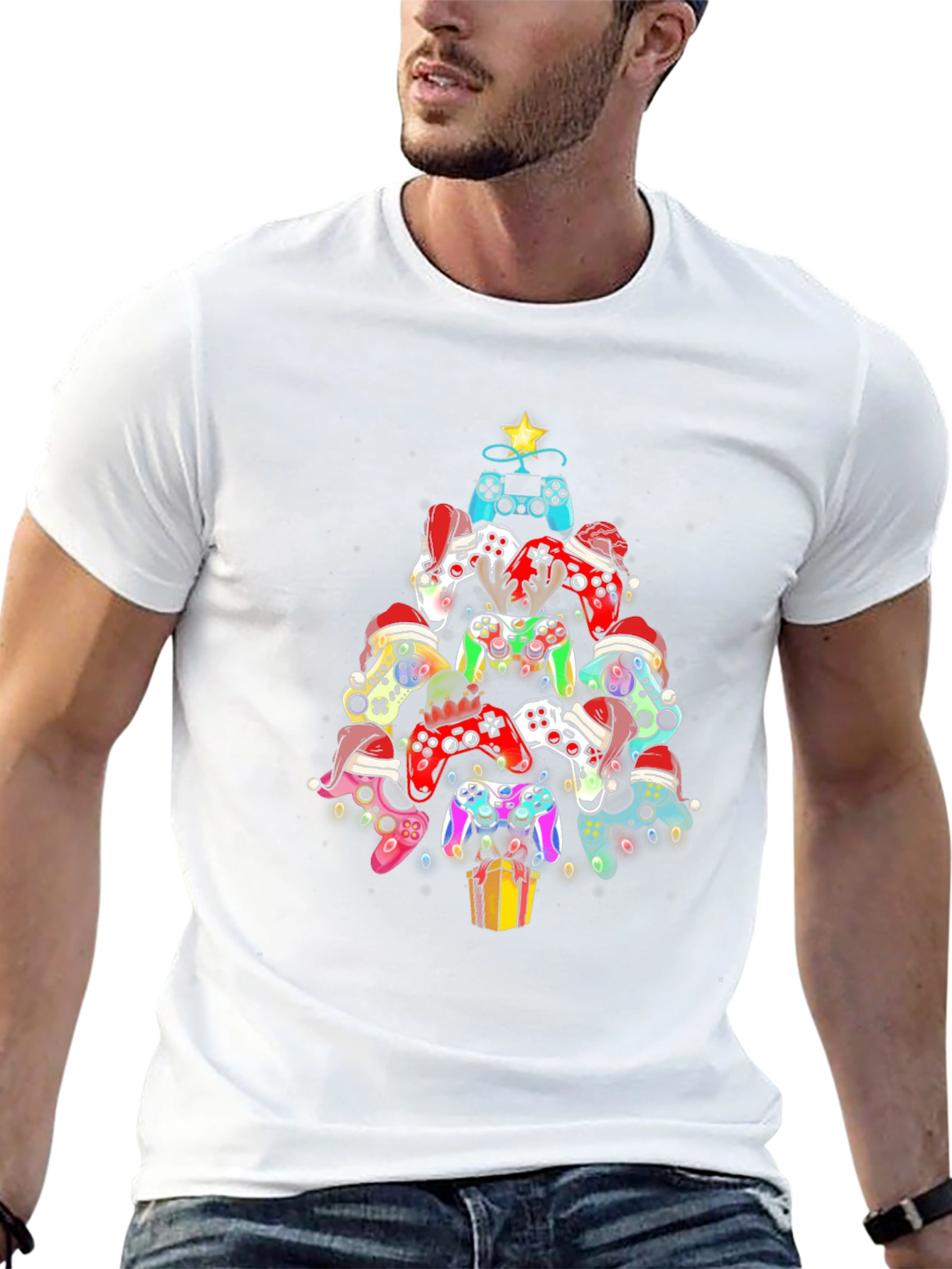 Gaming Christmas Tree T-Shirt