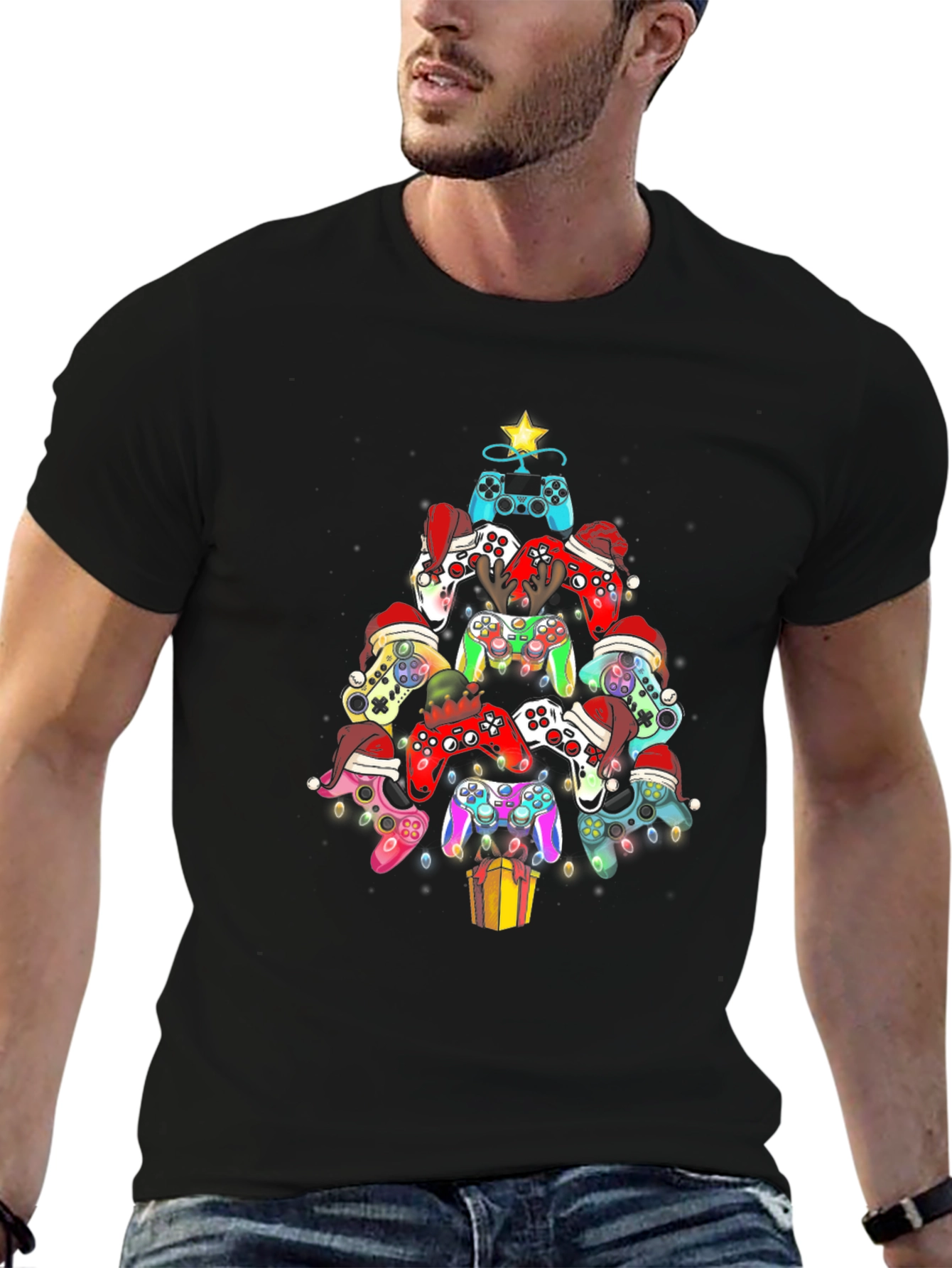Gaming Christmas Tree T-Shirt