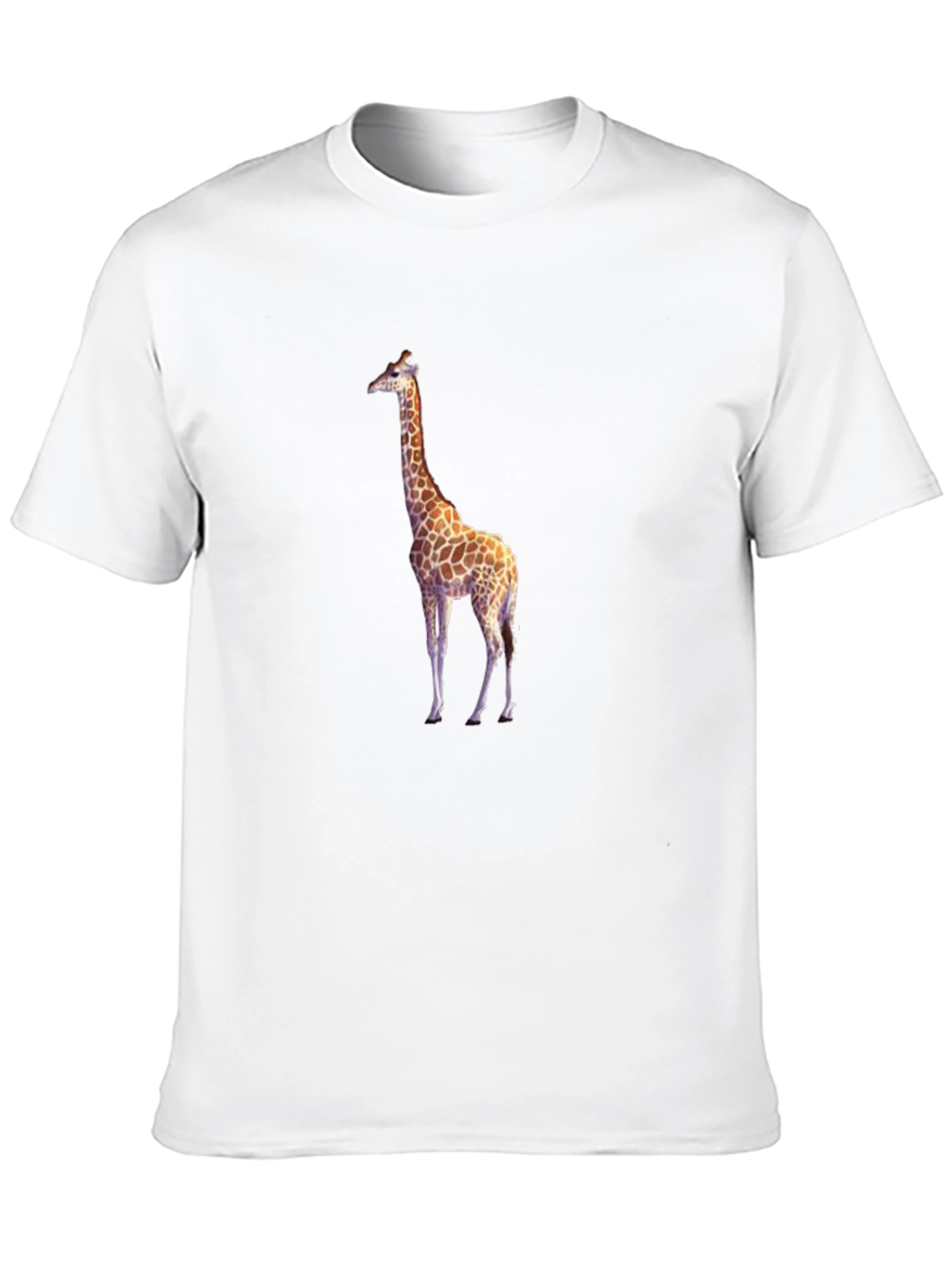 Giraffe Graphic Black T-Shirt