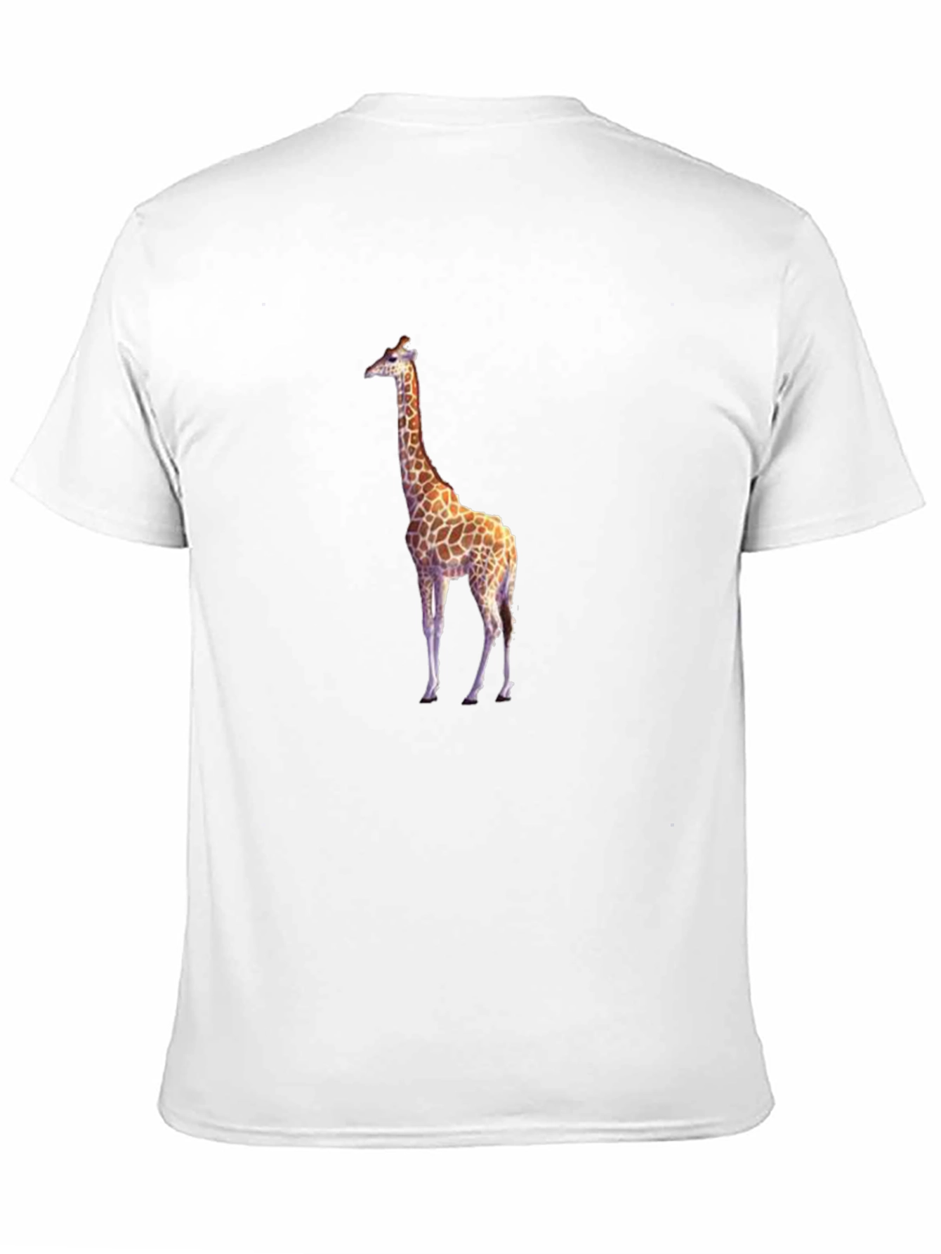 Giraffe Graphic Black T-Shirt