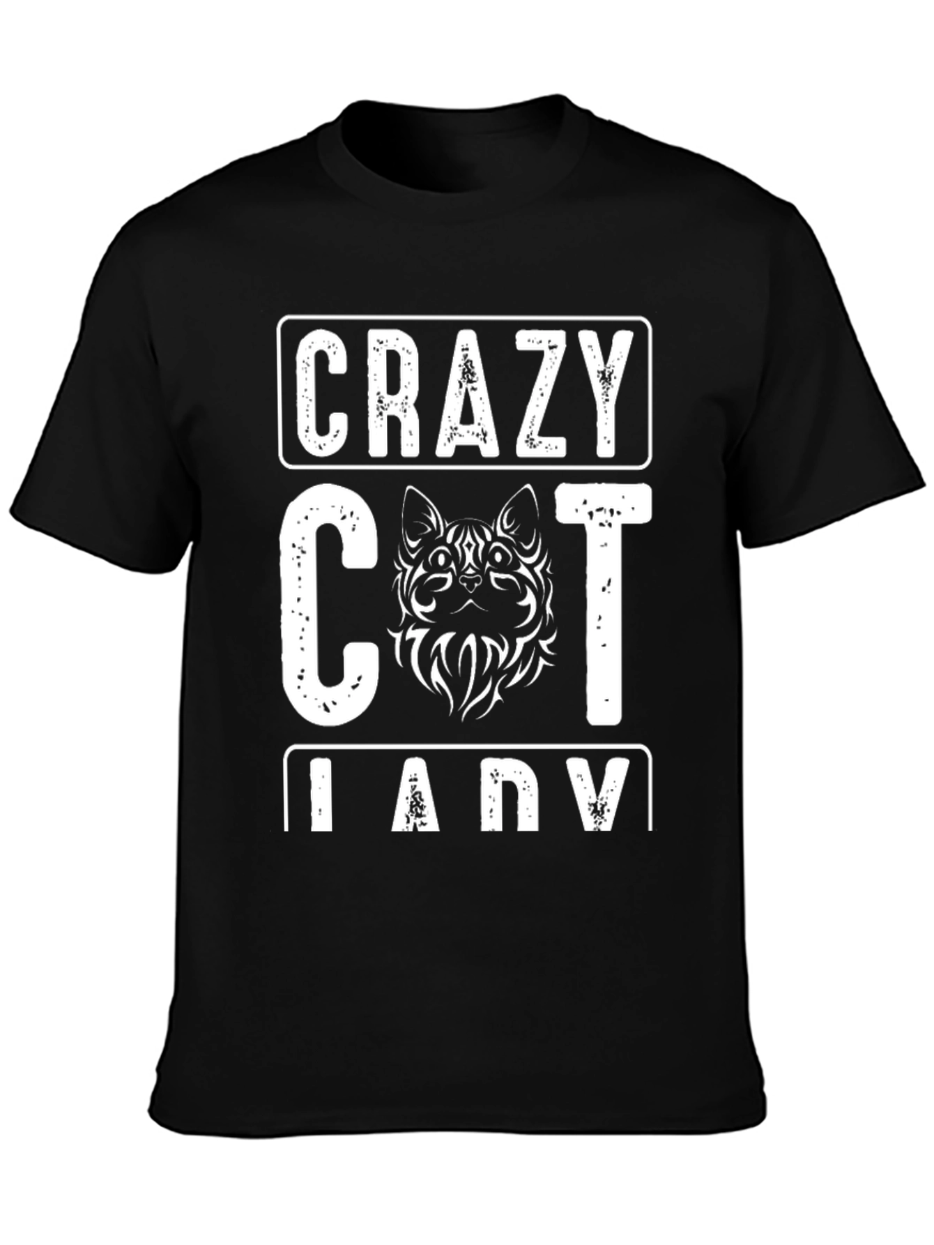 Crazy Cat Lady T-Shirt - Novelty Graphic Tee