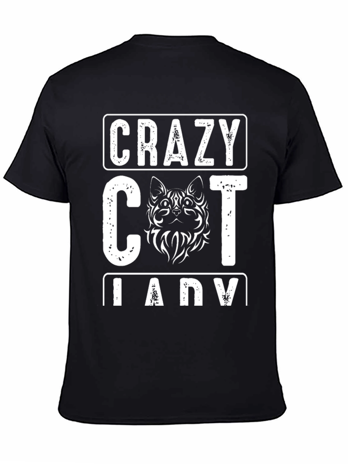 Crazy Cat Lady T-Shirt - Novelty Graphic Tee