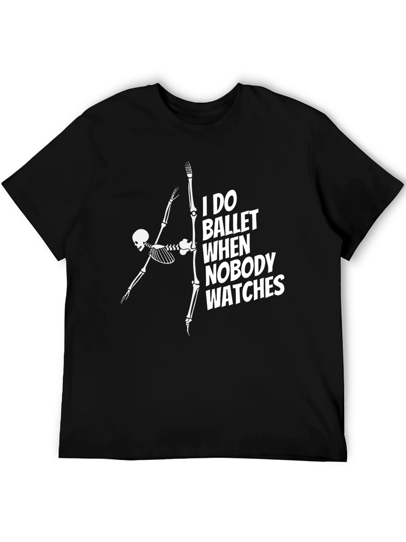Skeleton Ballet T-Shirt - Dance When Nobody Watches
