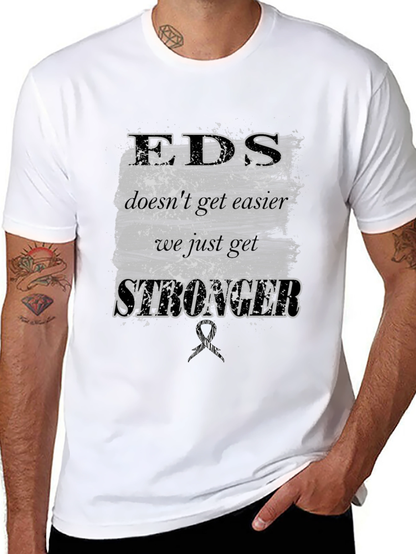 EDS Awareness T-Shirt - Stronger Together