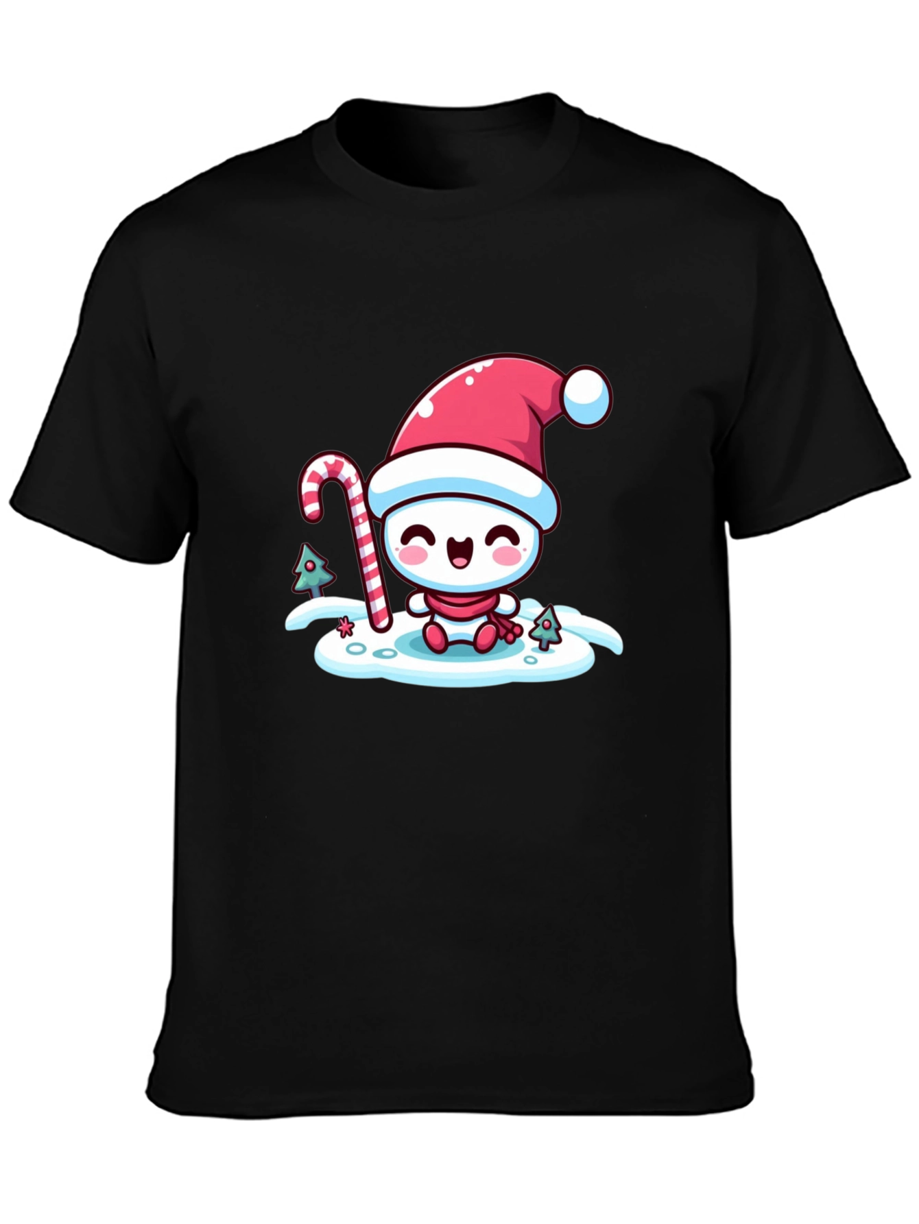 Cute Kawaii Christmas Character T-Shirt