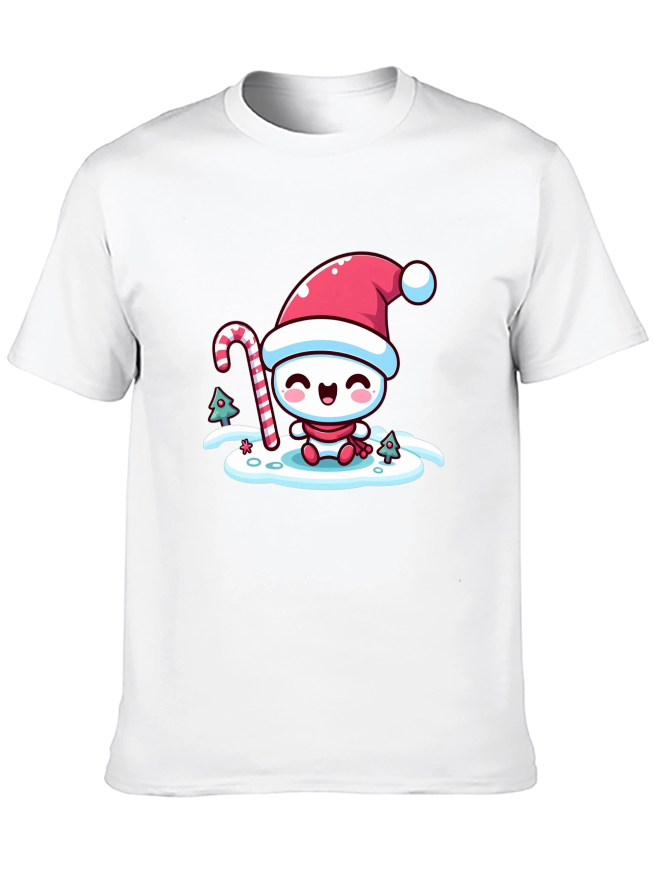 Cute Kawaii Christmas Character T-Shirt