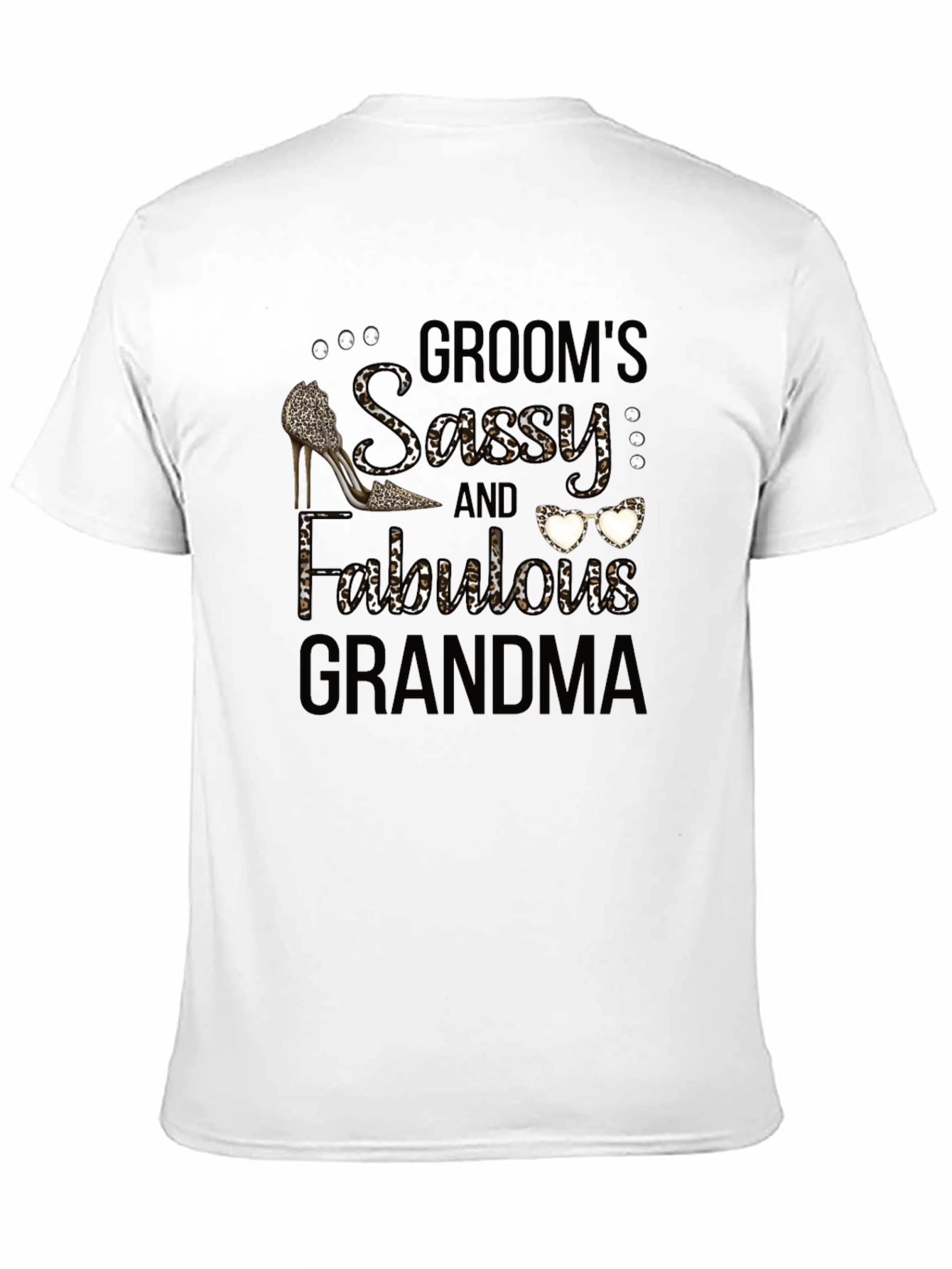 Grooms Sassy and Fabulous Grandma T-Shirt