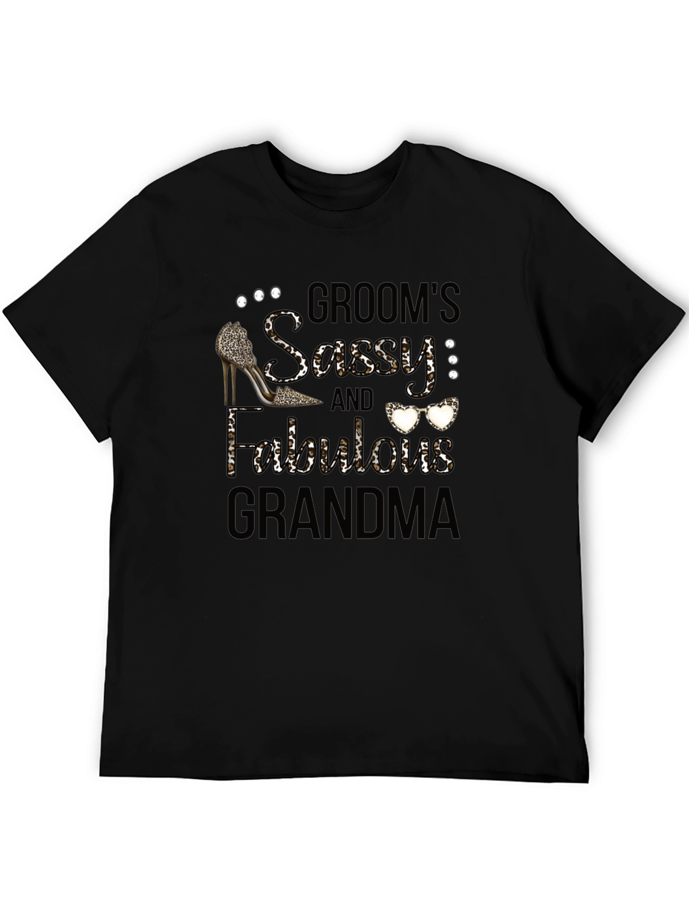Grooms Sassy and Fabulous Grandma T-Shirt