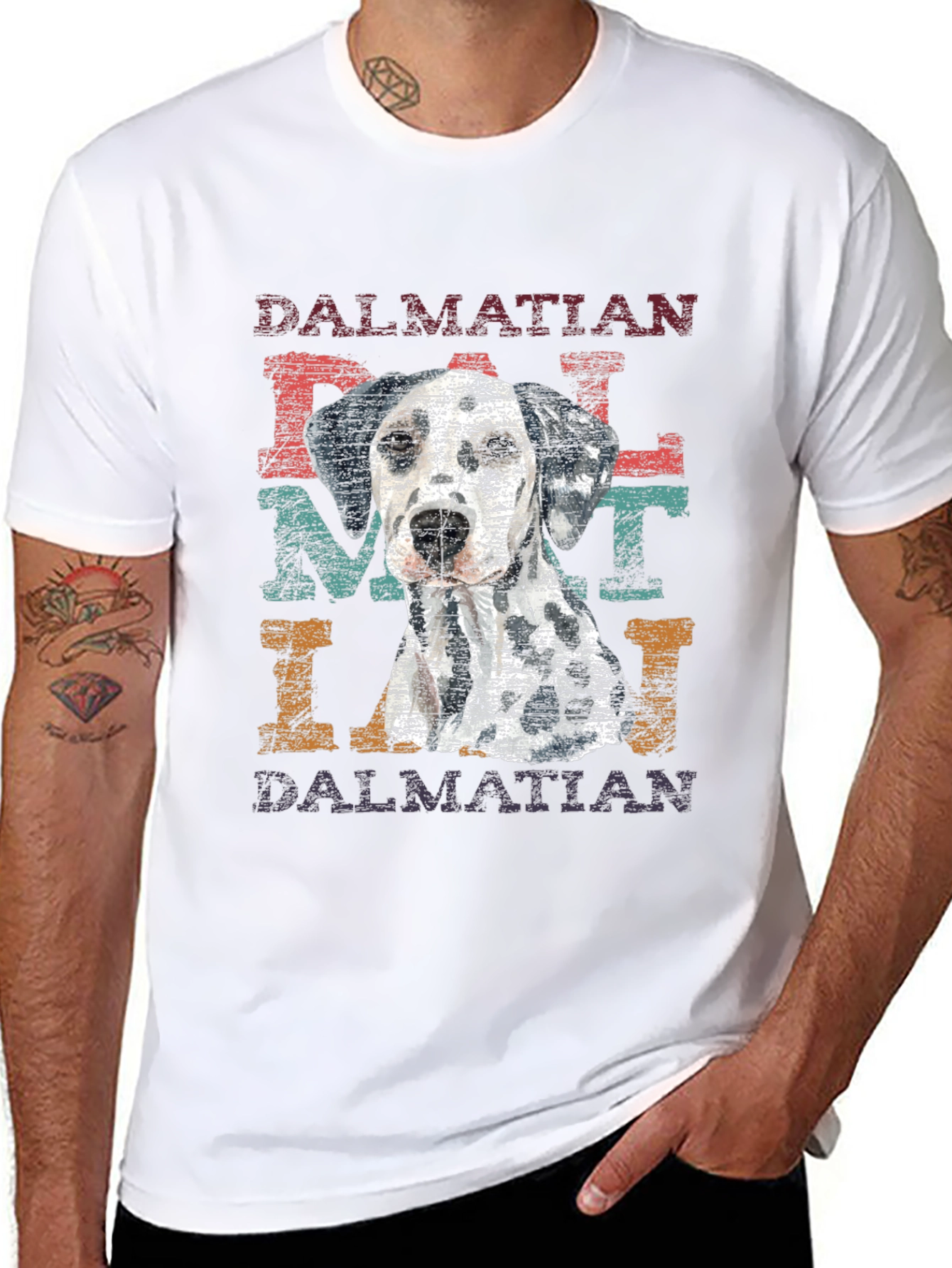Dalmatian Dog Graphic T-Shirt - Unisex