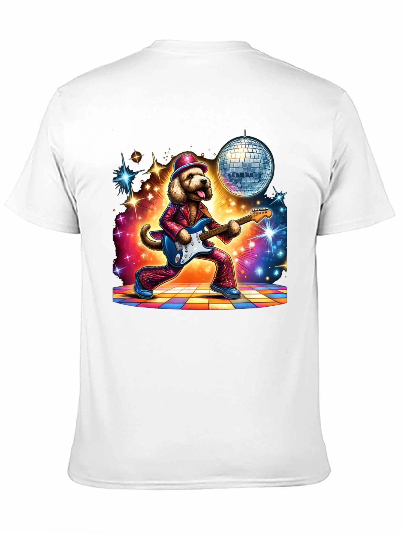 Disco Dog Graphic Tee