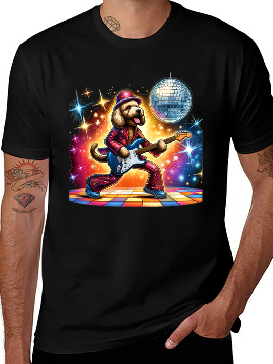 Disco Dog Graphic Tee