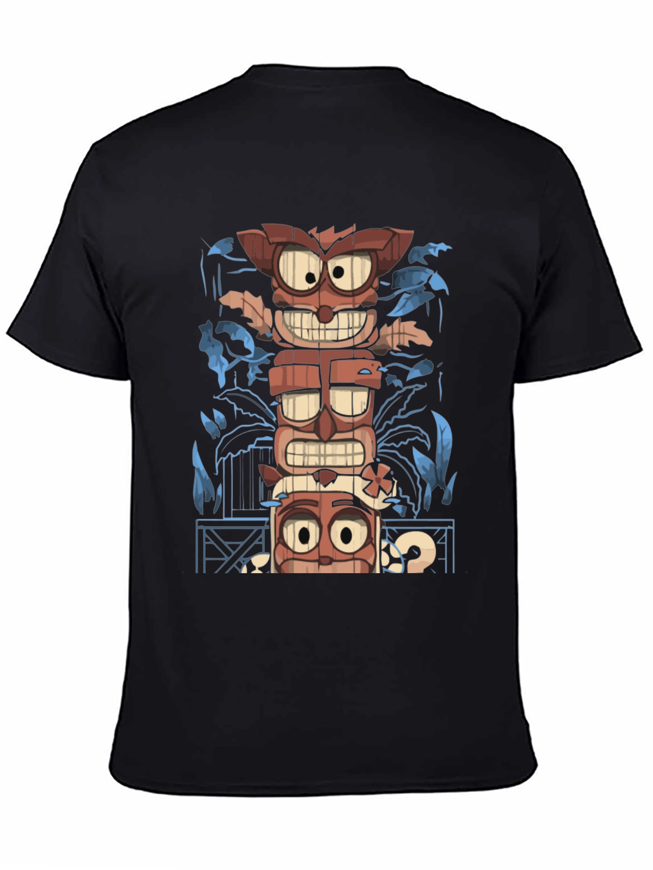 Tiki Totem Graphic Tee - Island Vibes T-Shirt