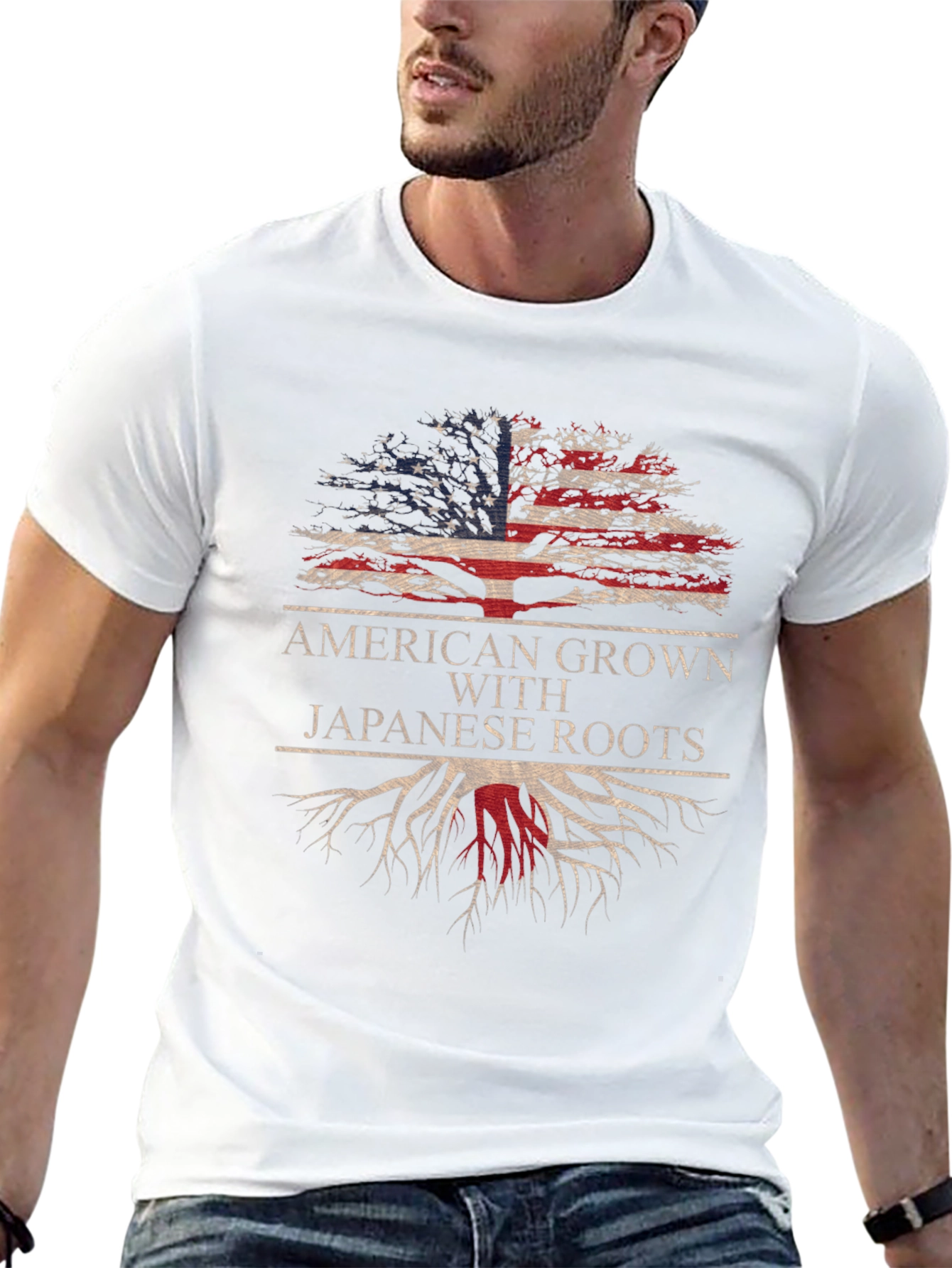 American Grown Japanese Roots T-Shirt