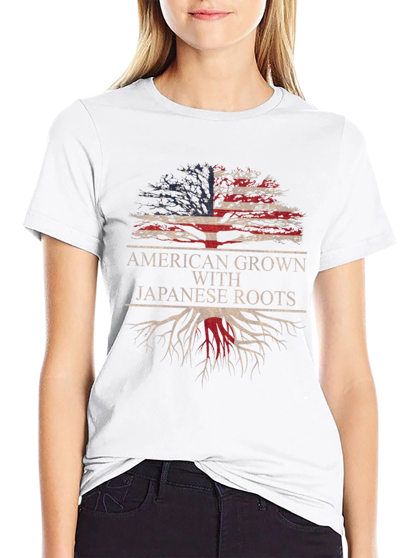 American Grown Japanese Roots T-Shirt