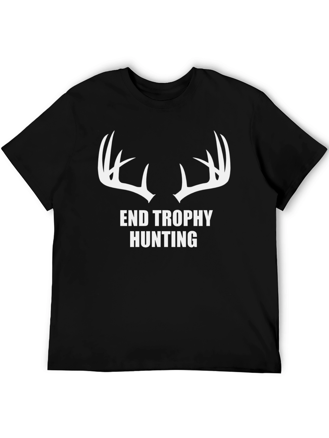 End Trophy Hunting Graphic Tee