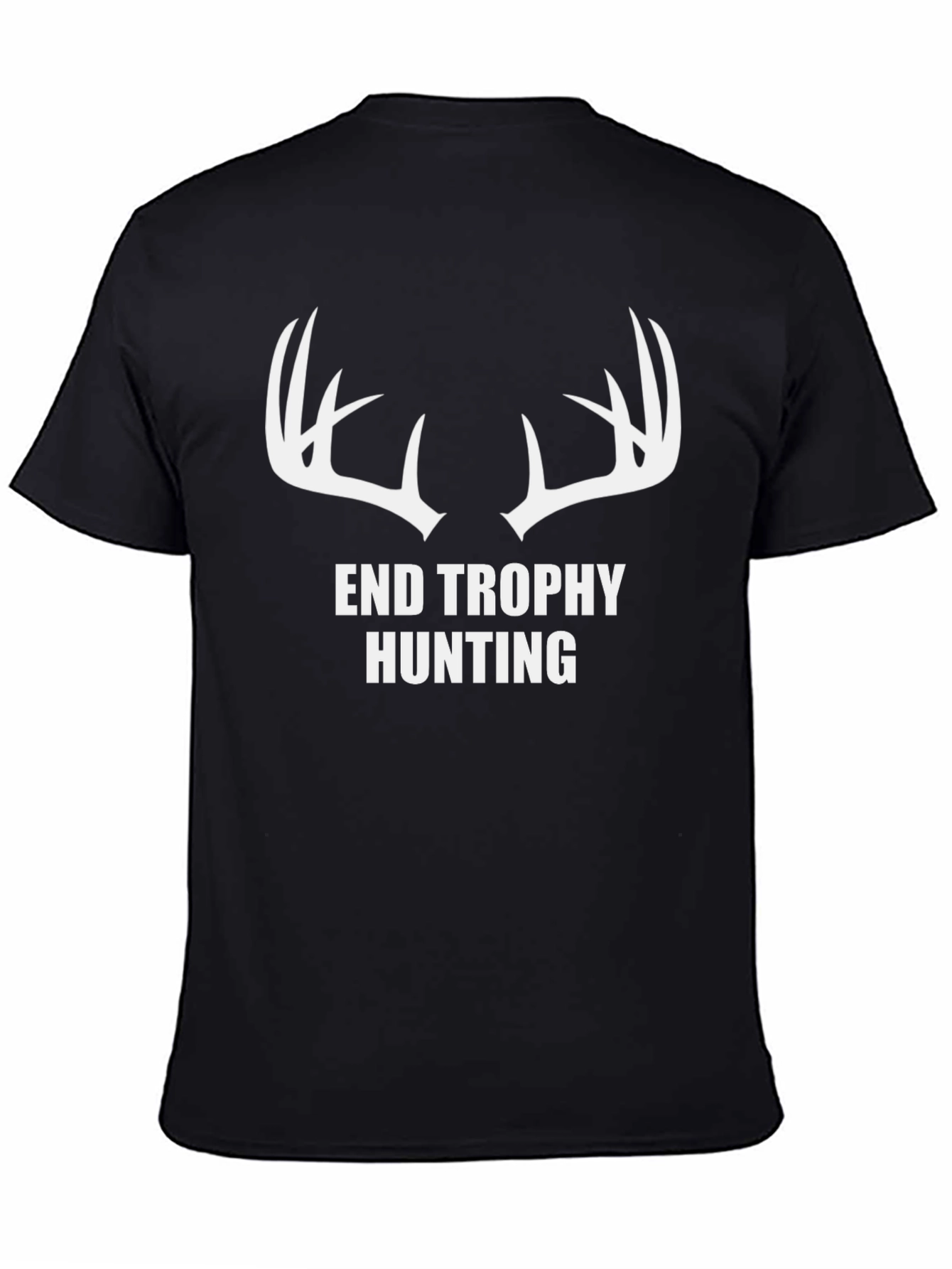 End Trophy Hunting Graphic Tee