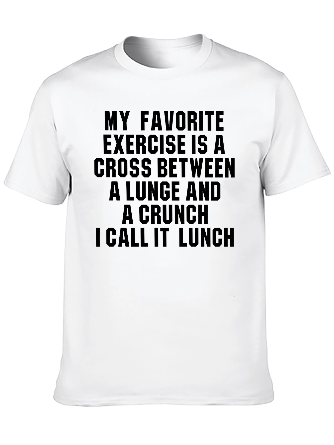 Funny Exercise Lunch T-Shirt