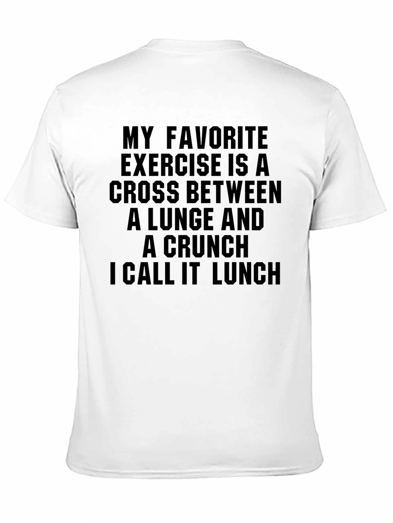 Funny Exercise Lunch T-Shirt