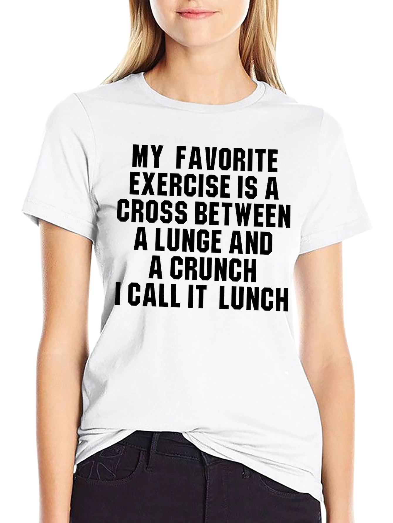 Funny Exercise Lunch T-Shirt