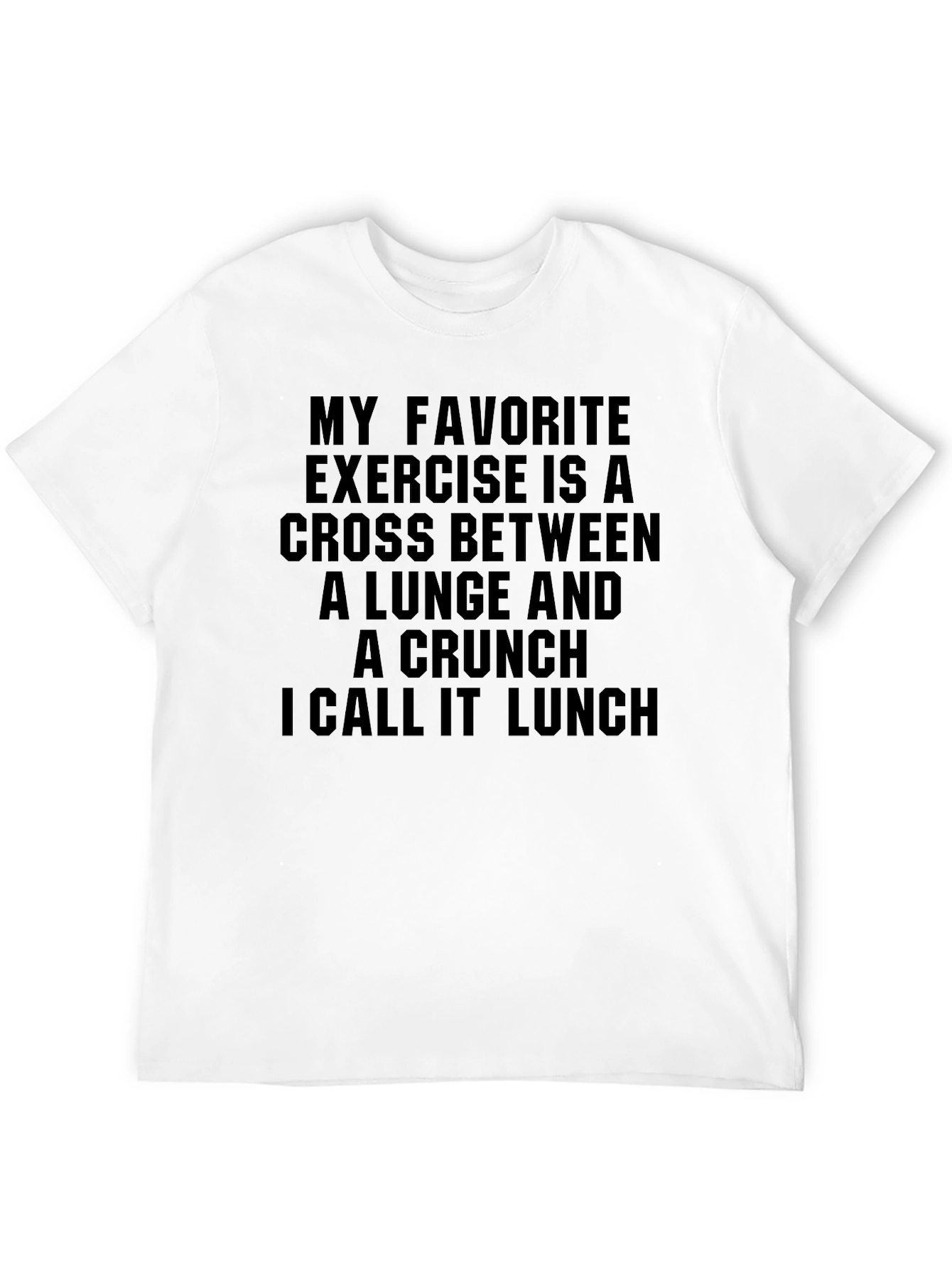 Funny Exercise Lunch T-Shirt