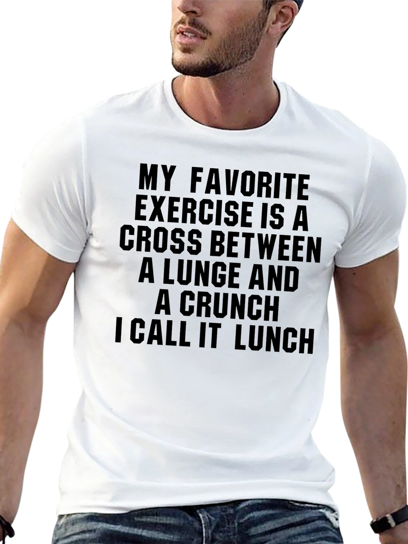 Funny Exercise Lunch T-Shirt