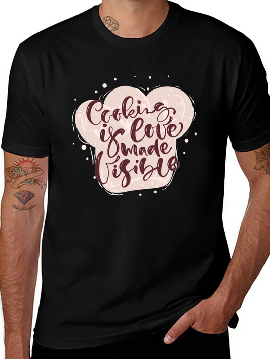 Cooking is Love Chef Hat Graphic Tee