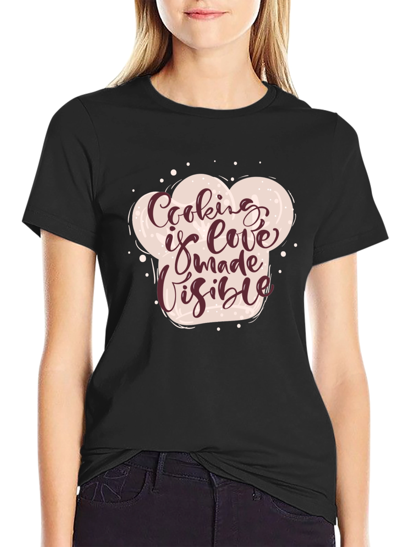 Cooking is Love Chef Hat Graphic Tee
