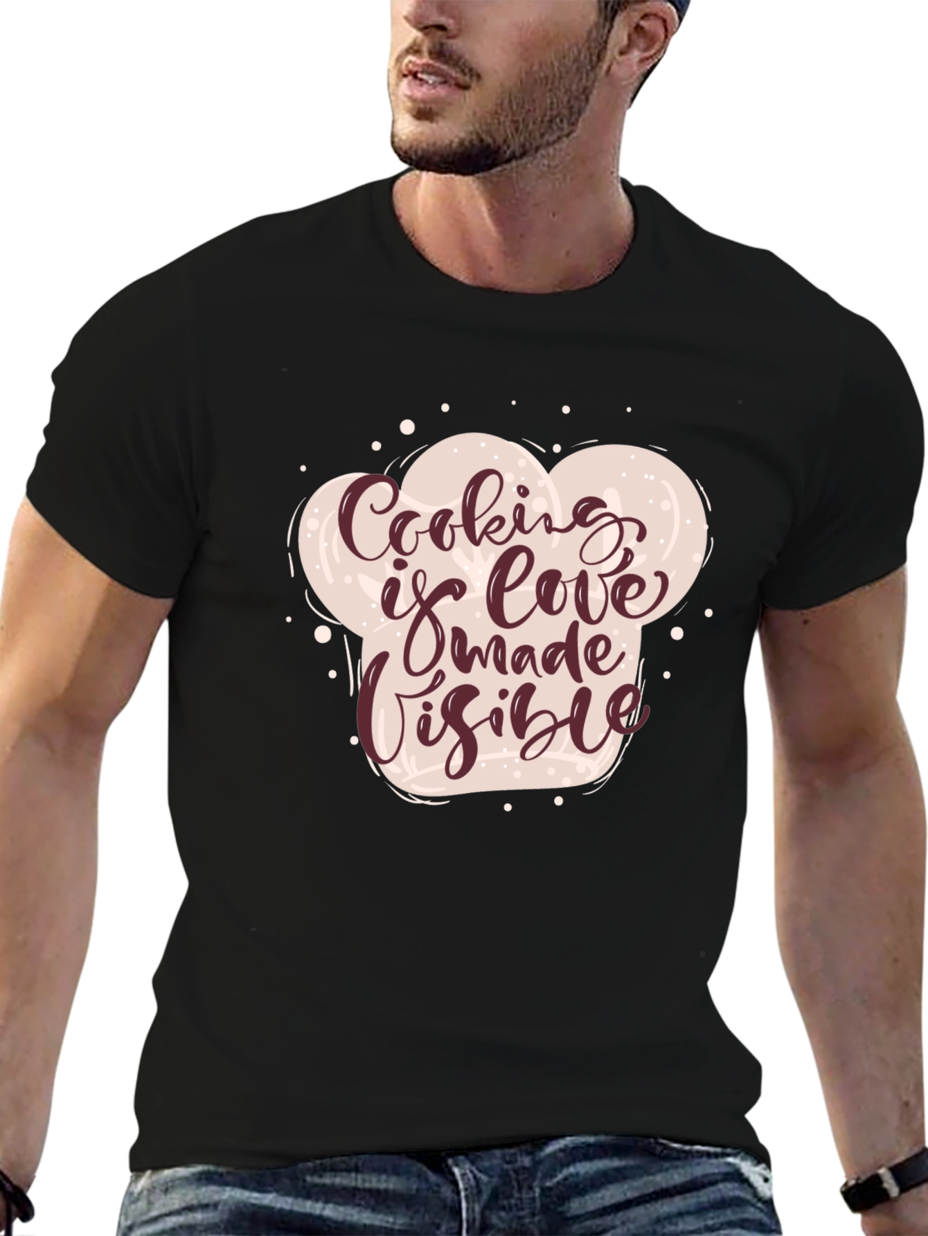 Cooking is Love Chef Hat Graphic Tee