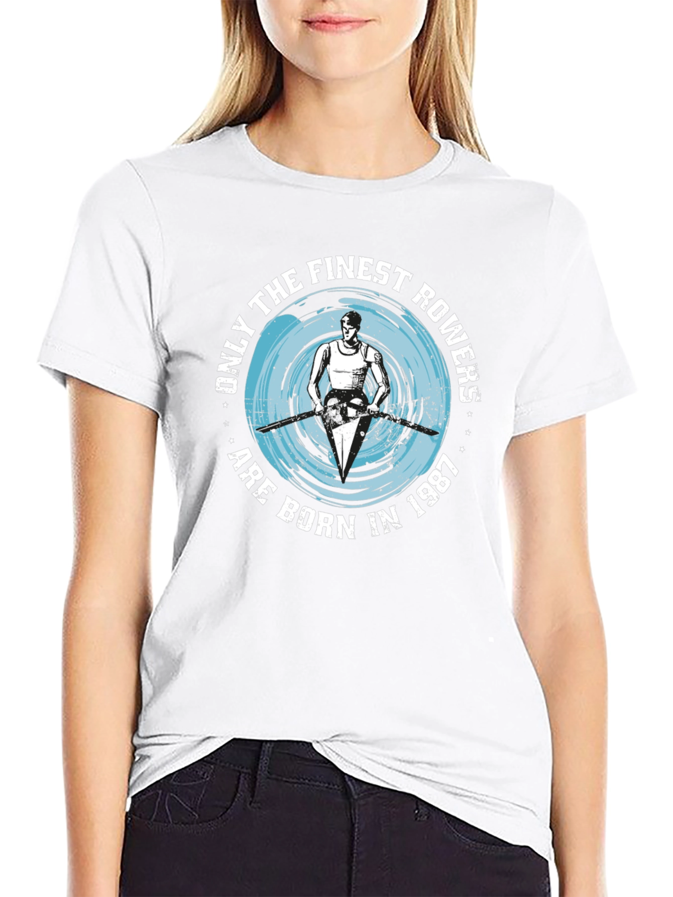 Finest Rowers Born in 1987 Graphic T-Shirt