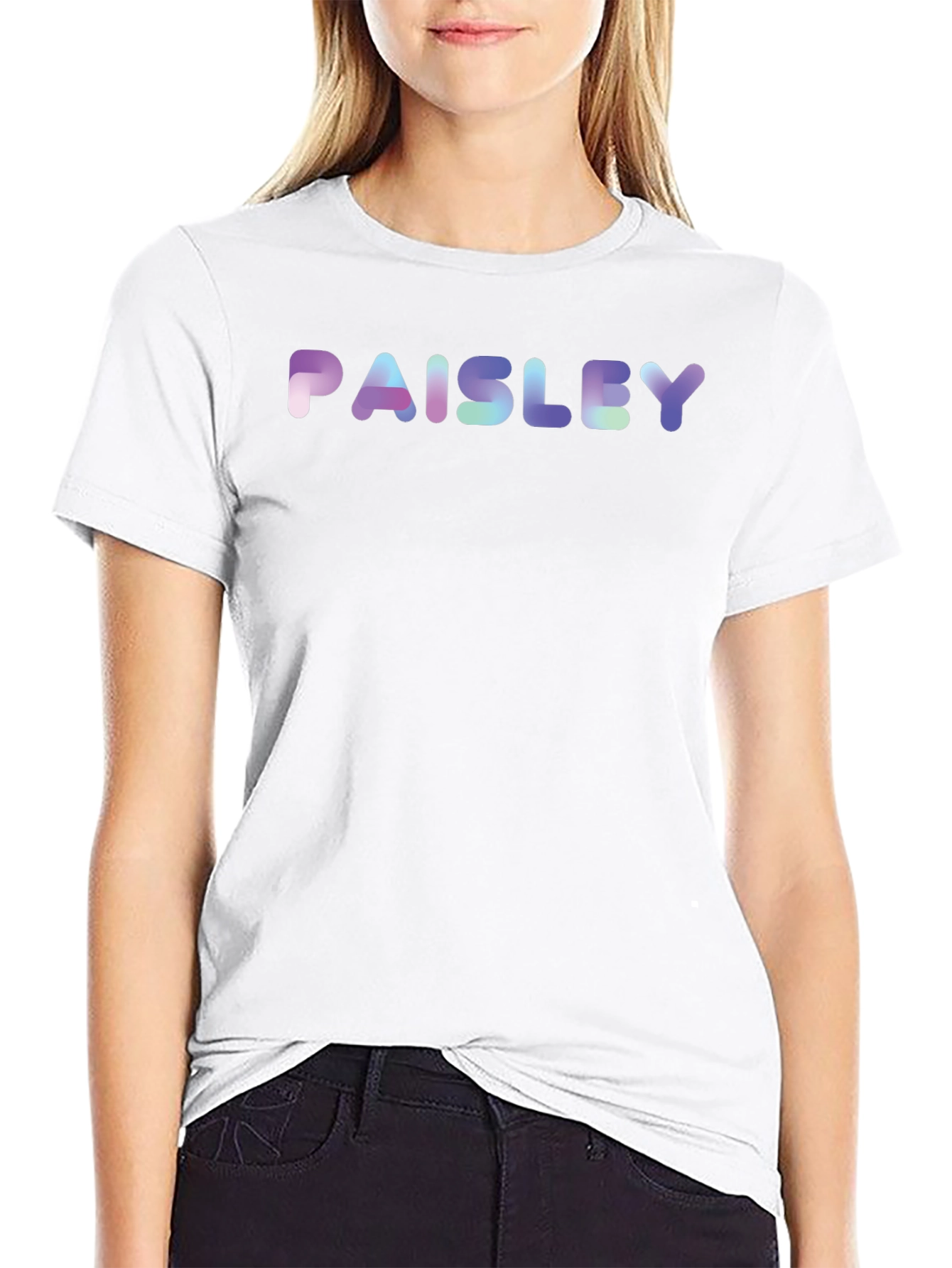 Paisley Graphic Print T-Shirt