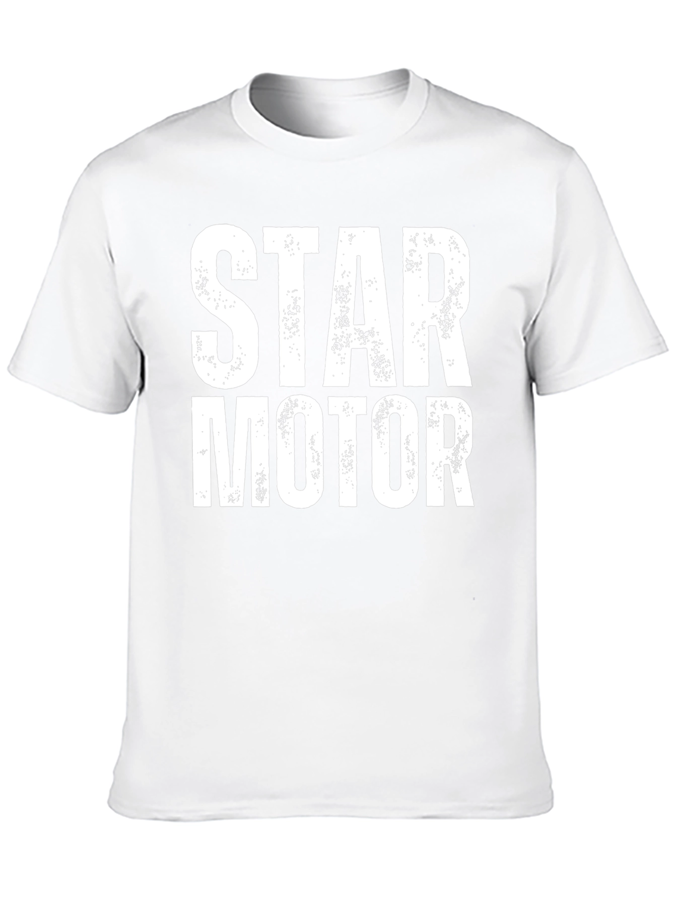 Star Motor Graphic T-Shirt - Stylish Black Tee