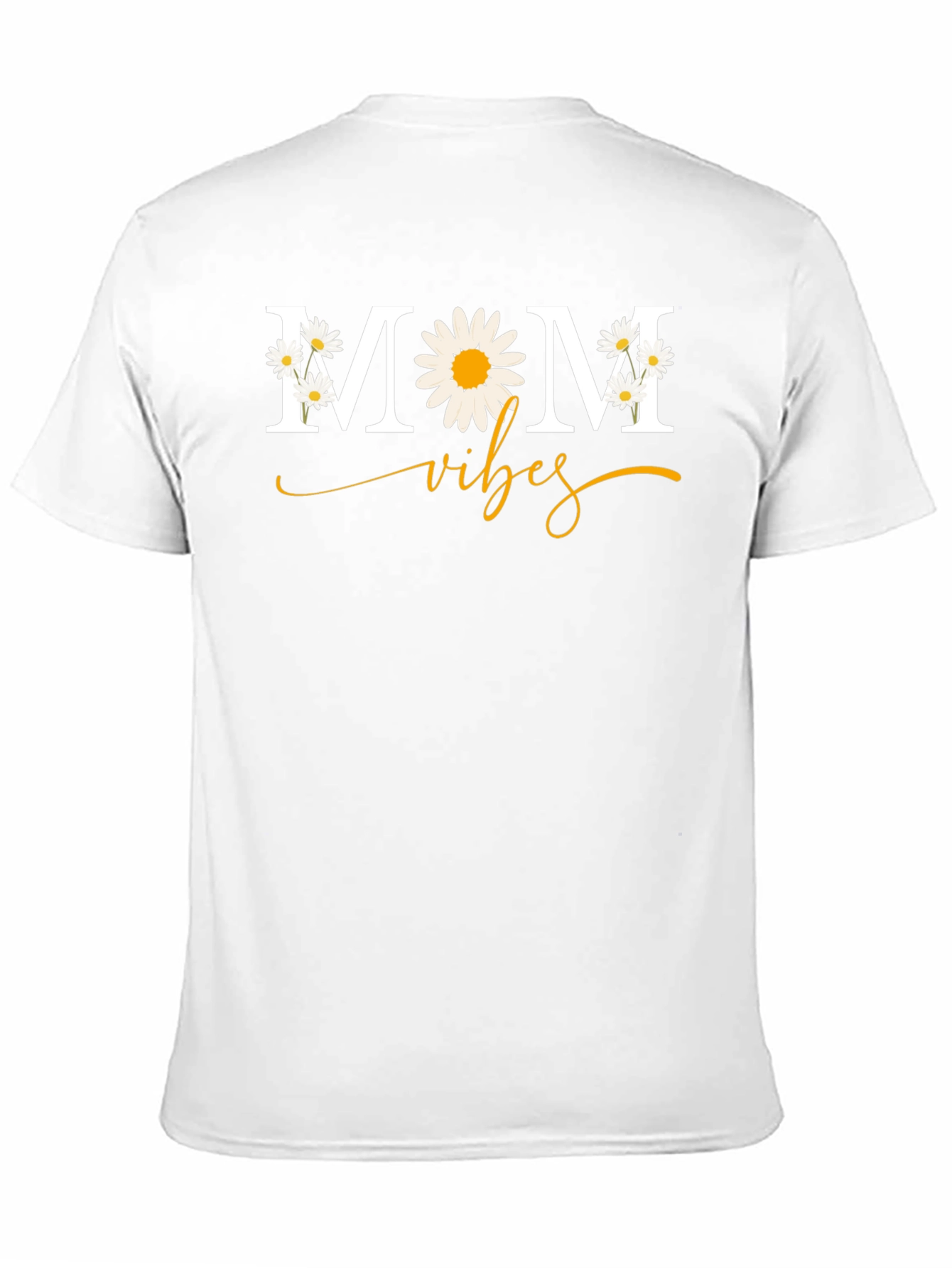 Mom Vibes Daisy Graphic T-Shirt
