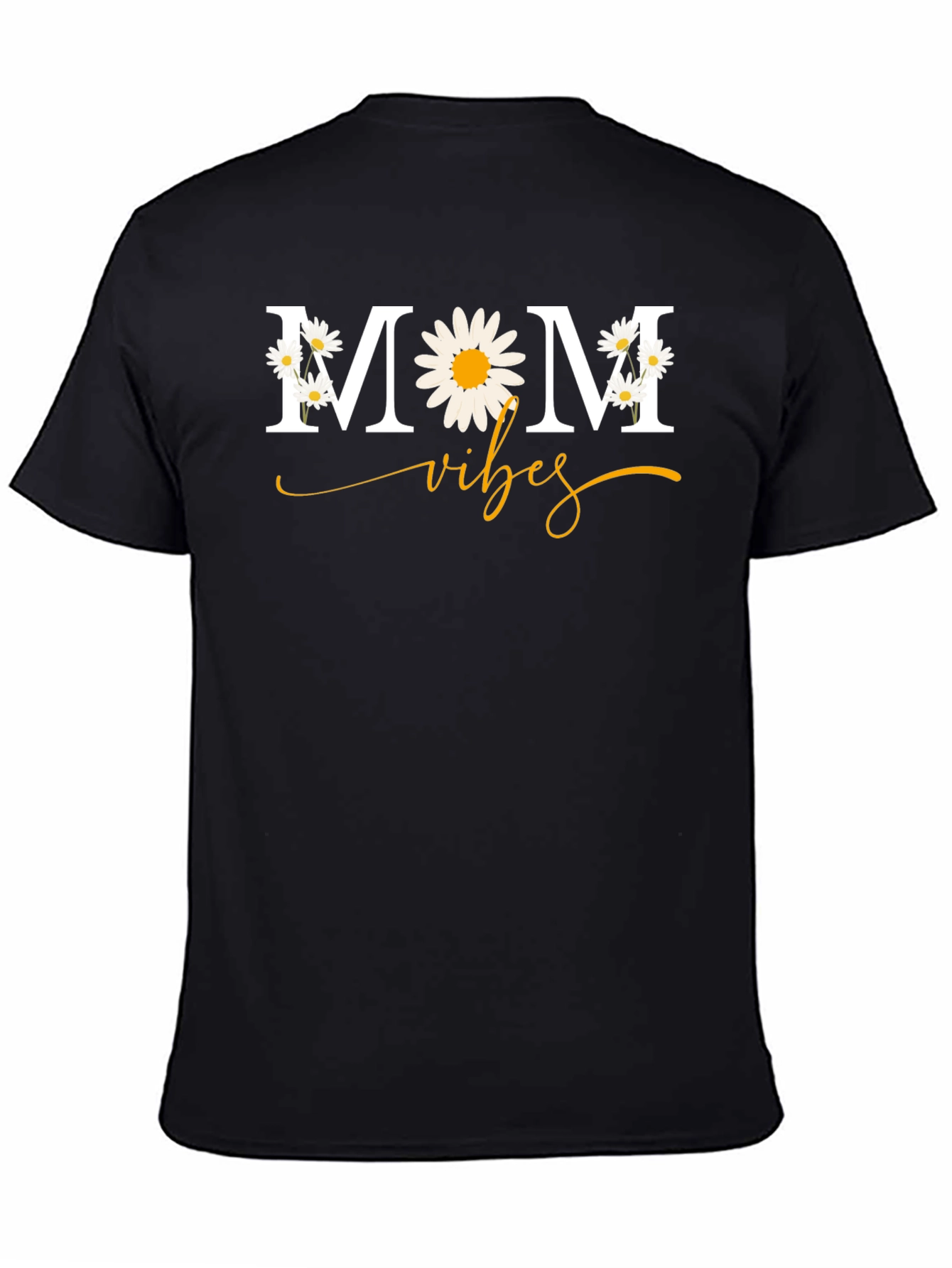 Mom Vibes Daisy Graphic T-Shirt