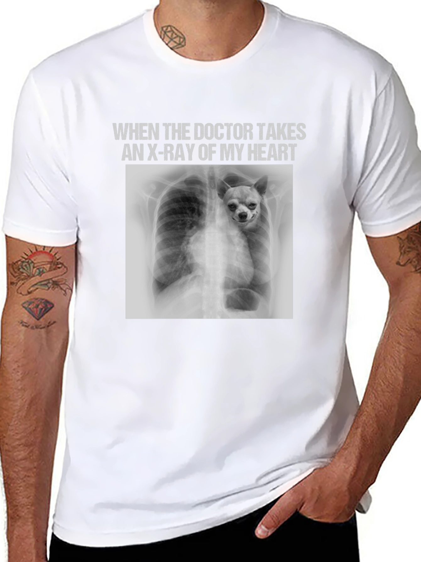 Funny Dog X-Ray T-Shirt