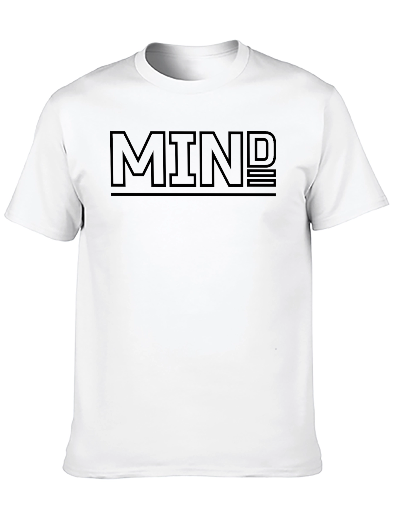 MIND Graphic Tee - Modern Minimalist Design