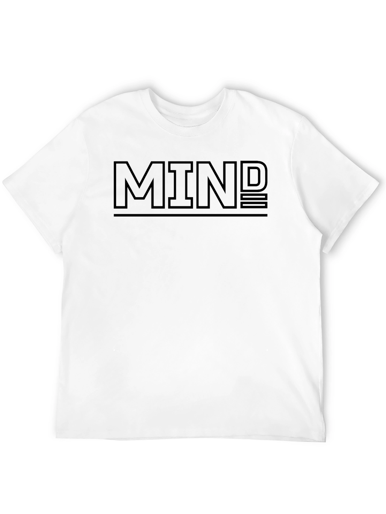 MIND Graphic Tee - Modern Minimalist Design