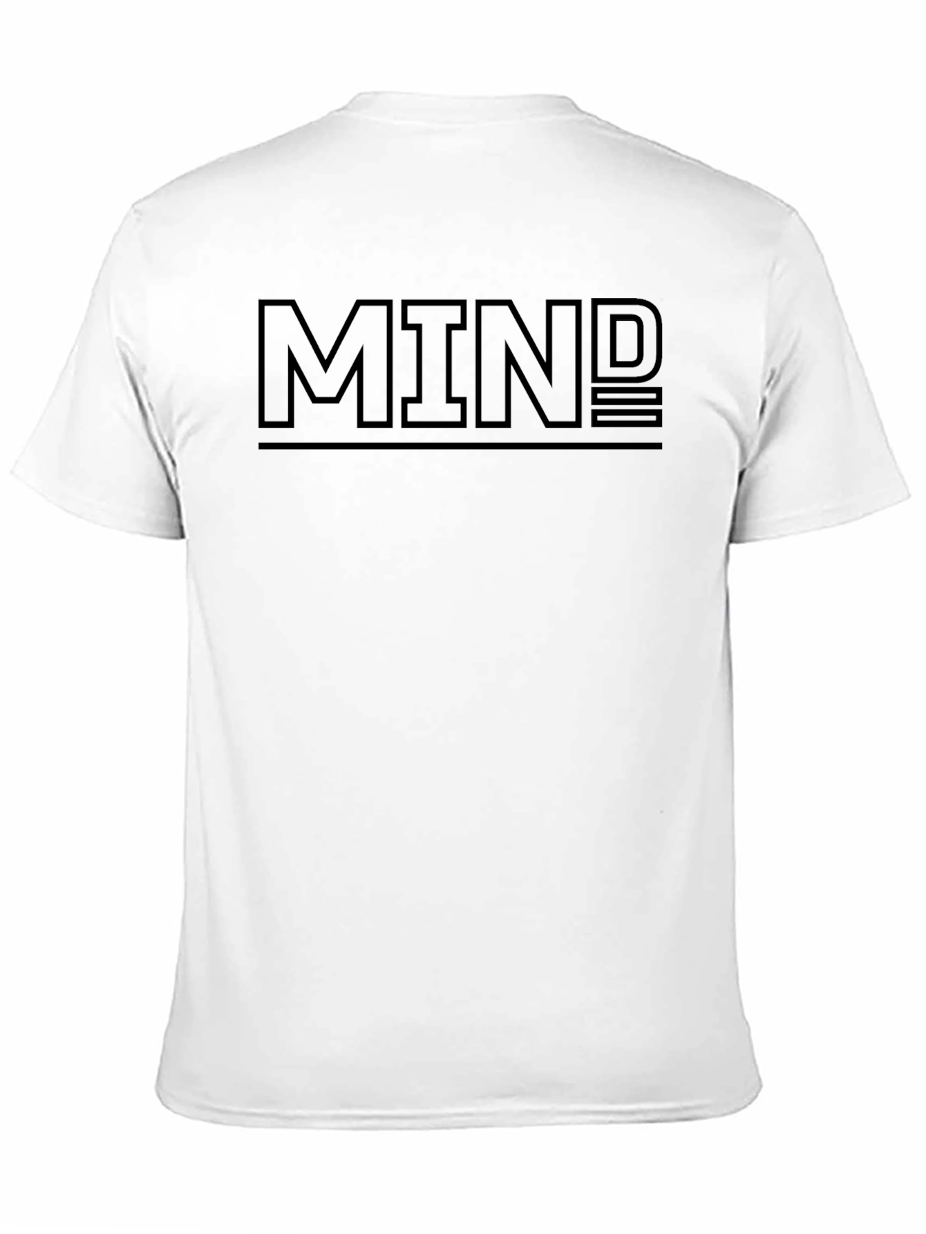 MIND Graphic Tee - Modern Minimalist Design
