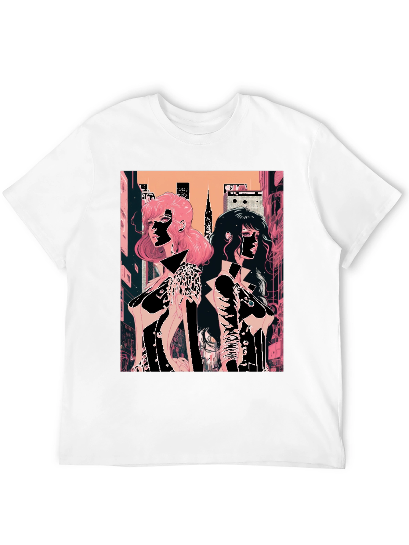 Anime Style Graphic Tee - Stylish Fashion T-Shirt