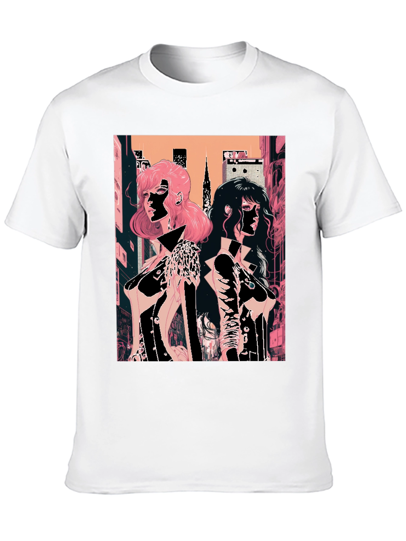 Anime Style Graphic Tee - Stylish Fashion T-Shirt
