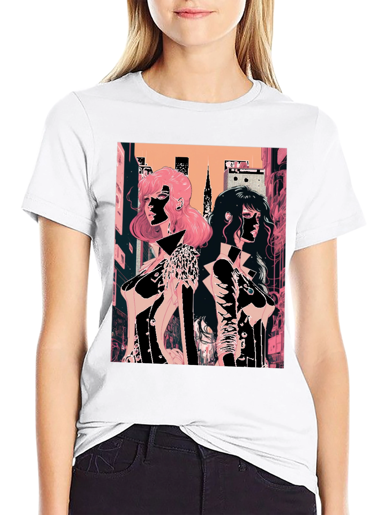 Anime Style Graphic Tee - Stylish Fashion T-Shirt
