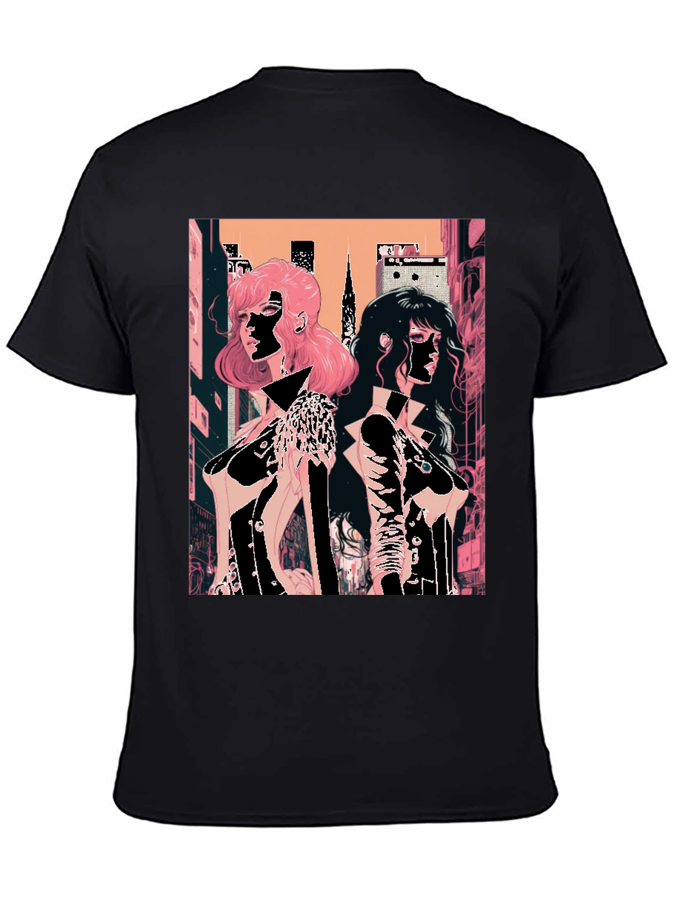 Anime Style Graphic Tee - Stylish Fashion T-Shirt