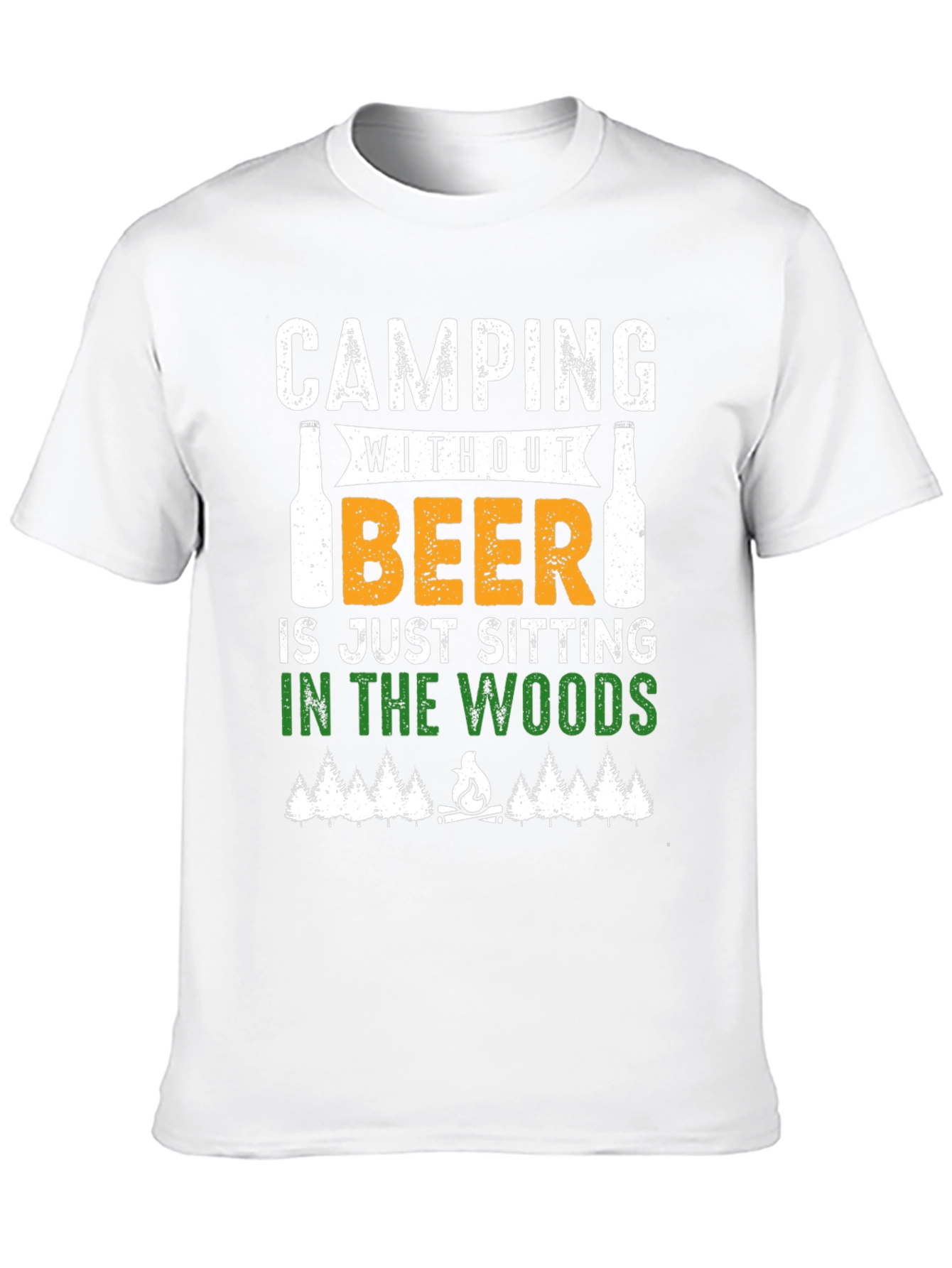 Camping Without Beer Graphic T-Shirt