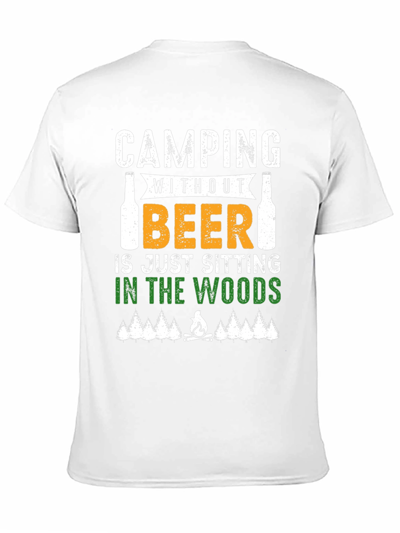 Camping Without Beer Graphic T-Shirt