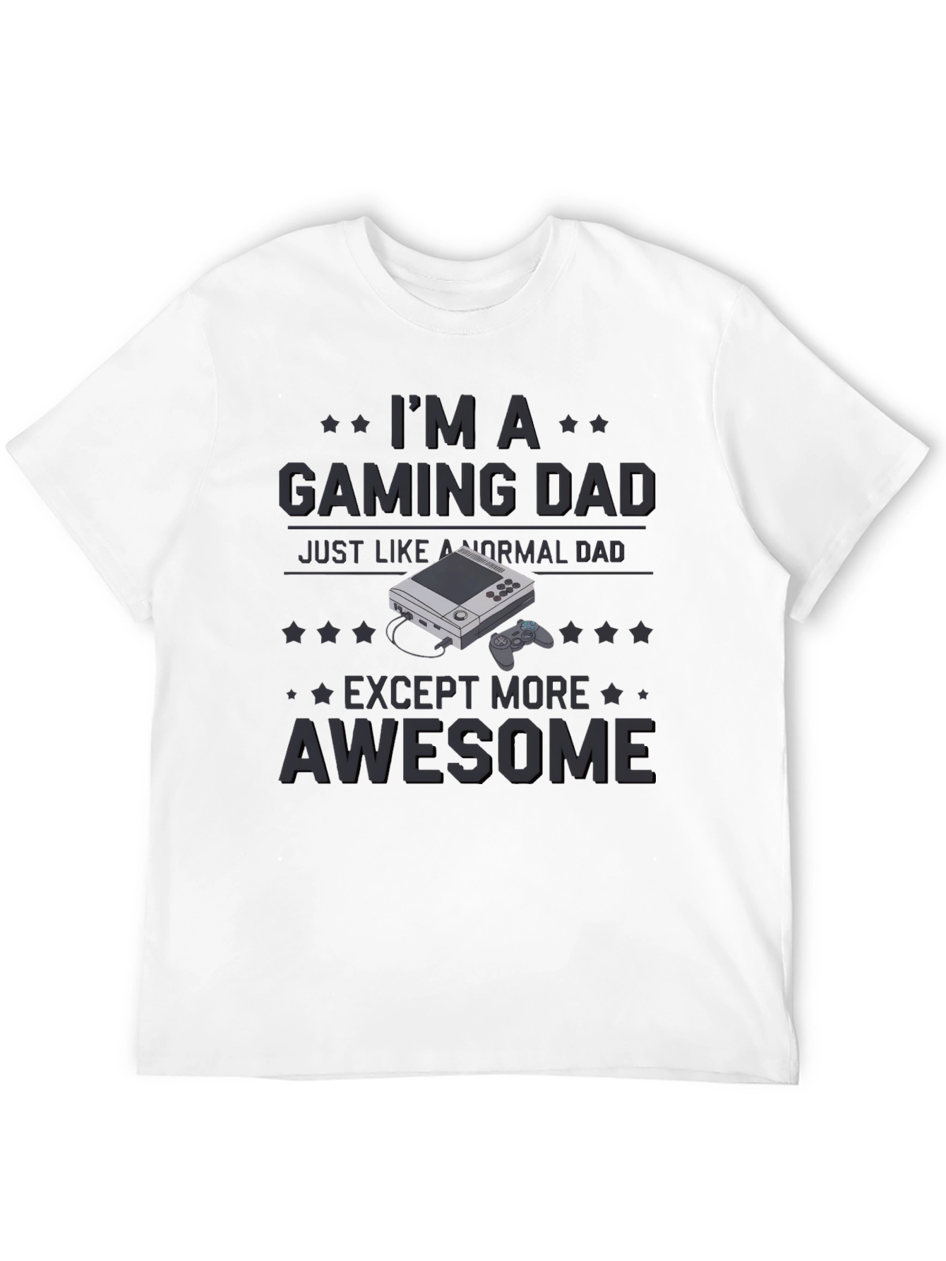 Gaming Dad T-Shirt - Awesome Gamer Dad Gift