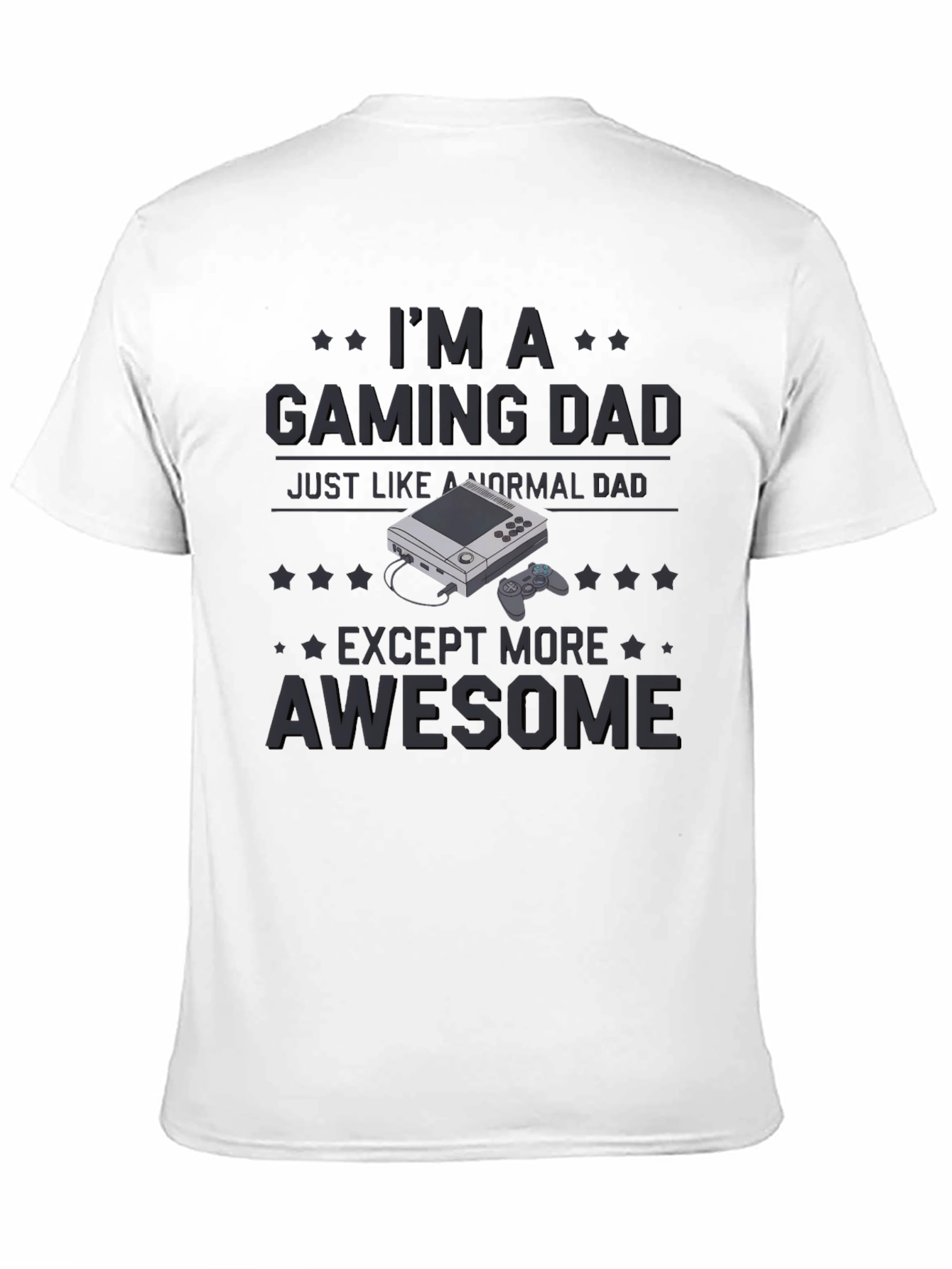 Gaming Dad T-Shirt - Awesome Gamer Dad Gift