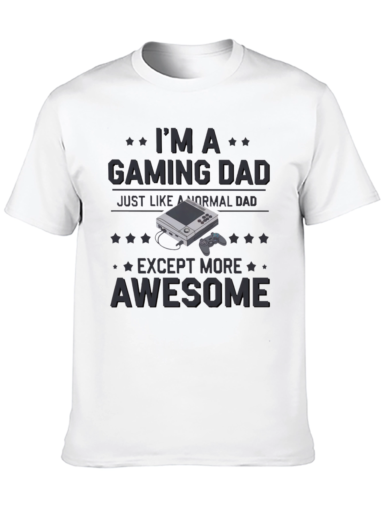 Gaming Dad T-Shirt - Awesome Gamer Dad Gift