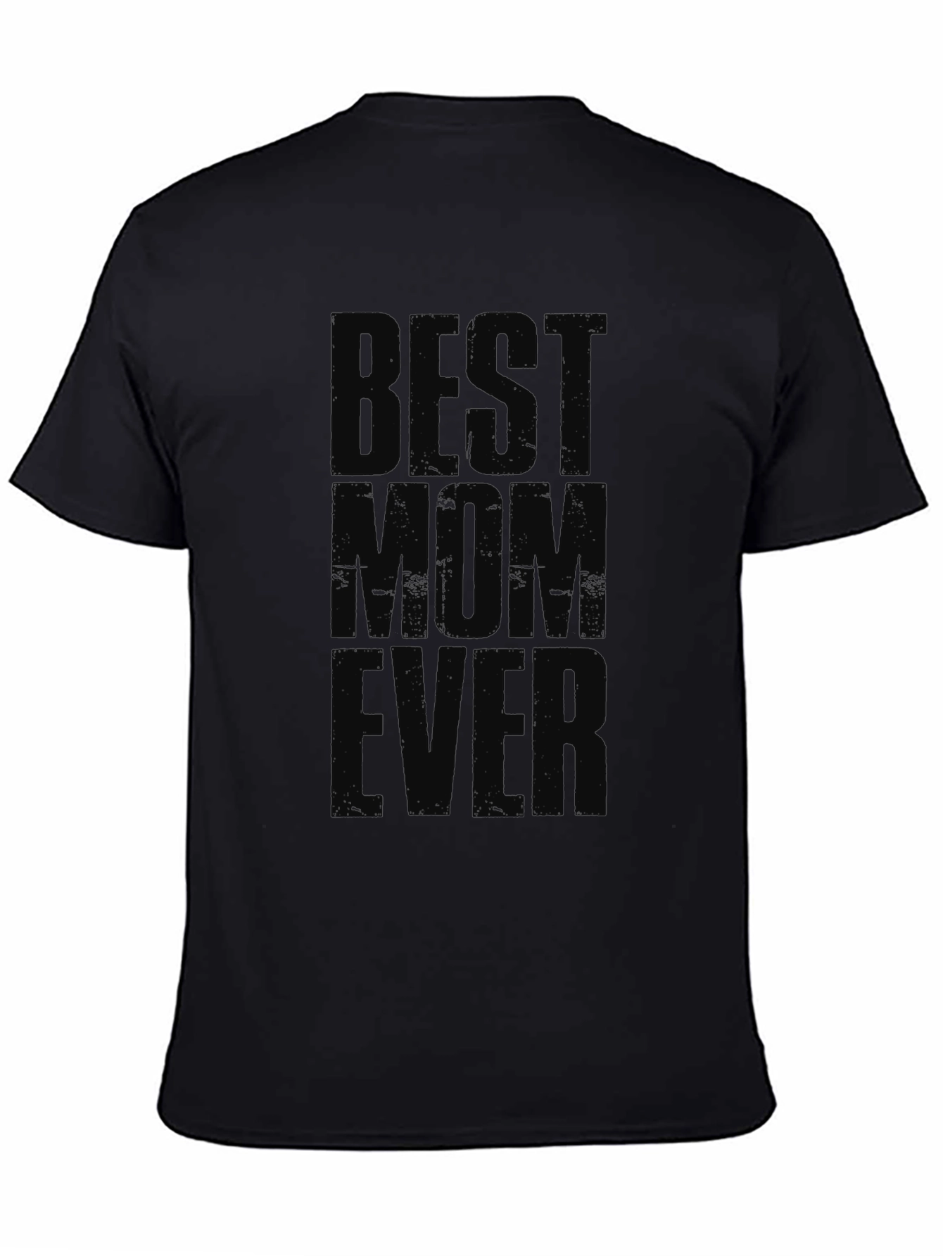 Best Mom Ever Graphic Tee - Black