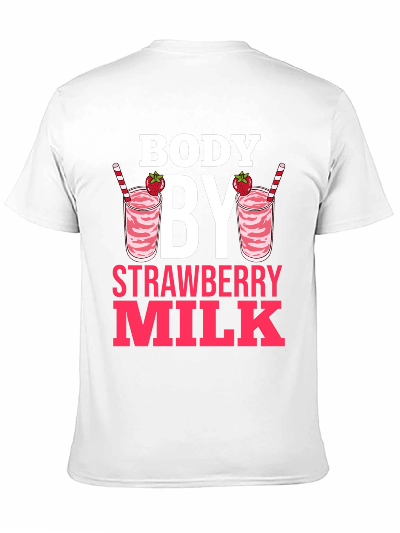 Body By Strawberry Milk Graphic Tee
